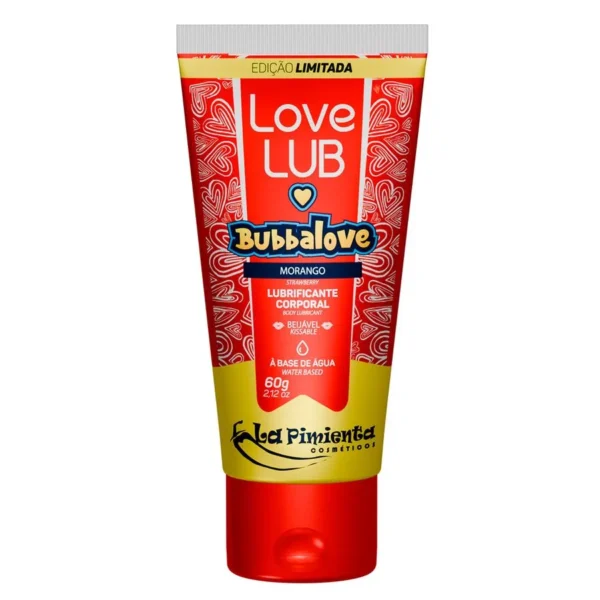 LOVE LUB BUBBALOVE LUBRIFICANTE CORPORAL BEIJÁVEL 60G LA PIMIENTA - Imagem 4