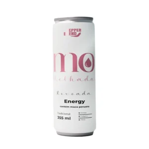 ENERGÉTICO ESTIMULANTE REVOADA COM MACA PERUANA LINHA MO MOLHADA 355ML PEPPER BLEND